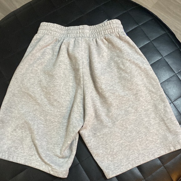 Adidas Gray Athletic Shorts with Red Accents - Picture 3 of 6